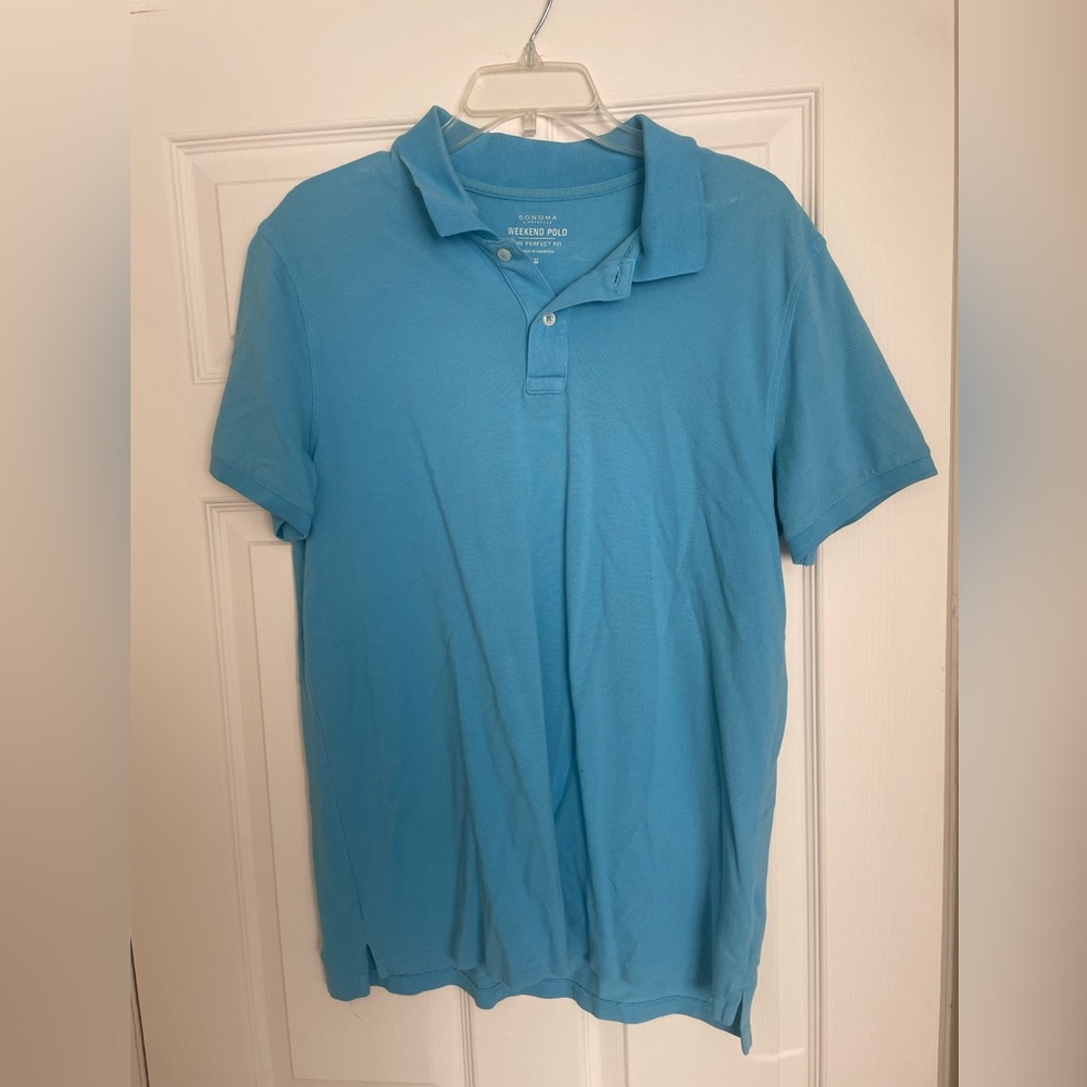 Mens Light Blue Sonoma Polo